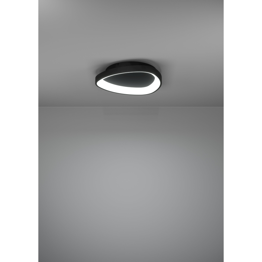 Eglo - LED loftlampe dæmpbar LED/12W/230V 2700-6500K sort + fjernbetjening