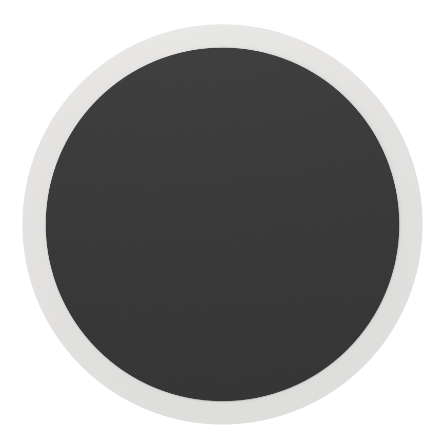 Eglo - LED væglampe LED/12W/230V 3000K diameter 17 cm sort
