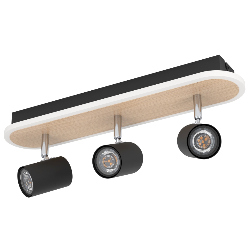 Eglo - LED-spot LED/20W/230V brun/sort