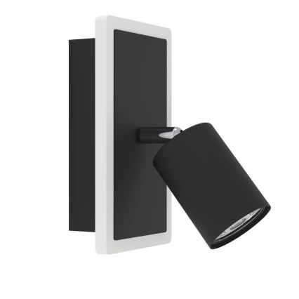 Eglo - LED vægspot LED/7W/230V sort