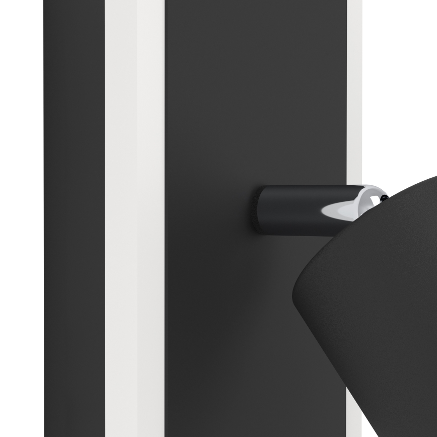 Eglo - LED vægspot LED/7W/230V sort