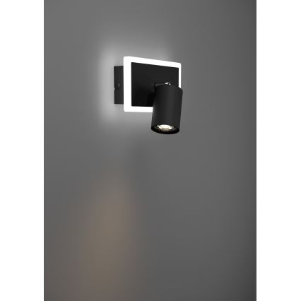 Eglo - LED vægspot LED/7W/230V sort