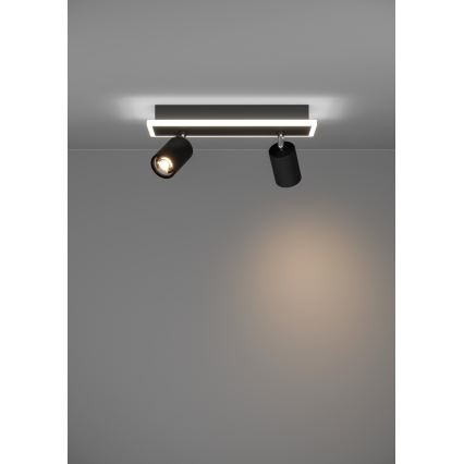 Eglo - LED-spotlampe LED/12W/230V sort