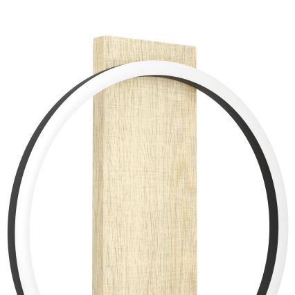 Eglo - LED bordlampe LED/12W/230V 3000K beige/sort
