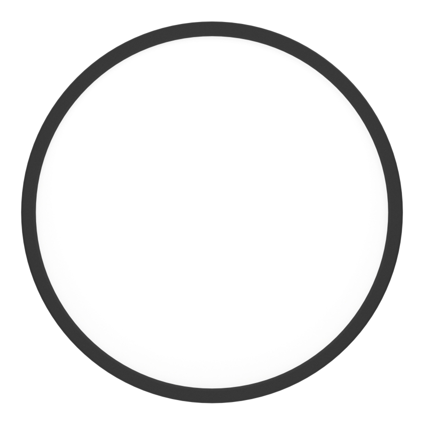 Eglo - LED RGBW dæmpbar badeværelsesloftlampe LED/17,5W/230V 2700-6500K Ø 39,9 cm IP44 sort