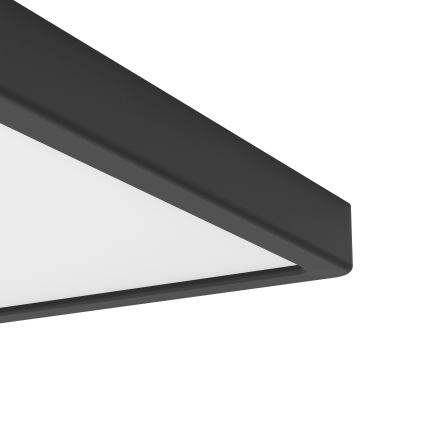 Eglo - LED RGBW dæmpbar loftlampe til badeværelse LED/17,8W/230V 2700-6500K Ø 39,9 cm IP44 sort