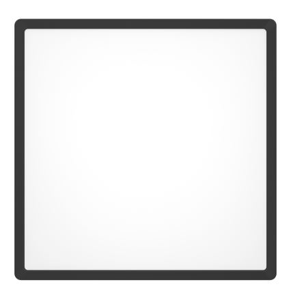 Eglo - LED RGBW dæmpbar loftlampe til badeværelse LED/17,8W/230V 2700-6500K Ø 39,9 cm IP44 sort