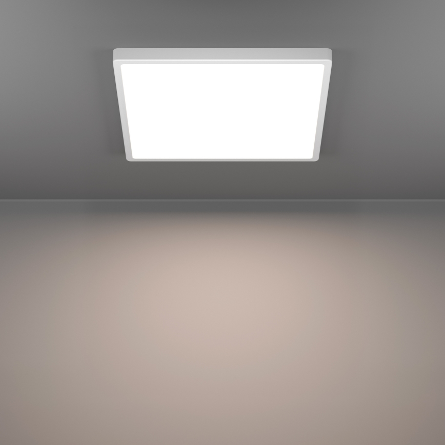 Eglo - LED RGBW dæmpbar badeværelsesloftlampe LED/17,8W/230V 2700-6500K Ø 39 cm IP44 hvid