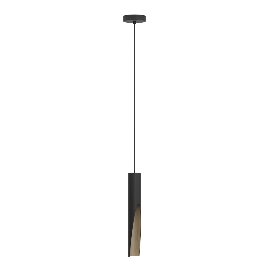 Eglo - LED pendel 1xGU10/4,5W/230V 3000K sort/brun