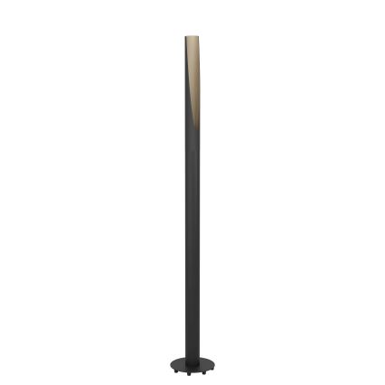 Eglo  - LED gulvlampe 1xGU10/4,5W/230V 3000K sort/brun