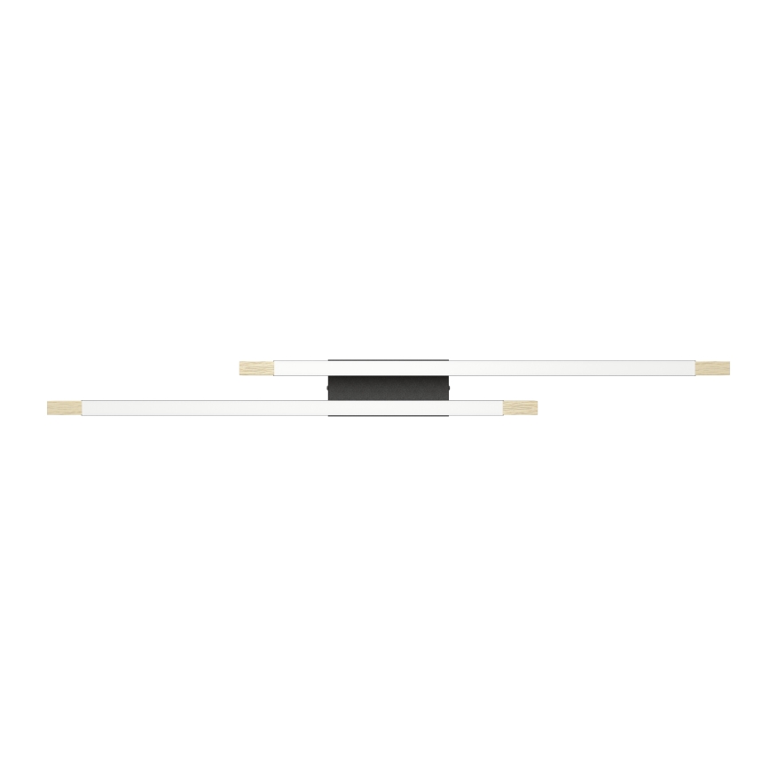 Eglo - LED loftlampe dæmpbar 2xLED/10W/230V 3000K sort/beige