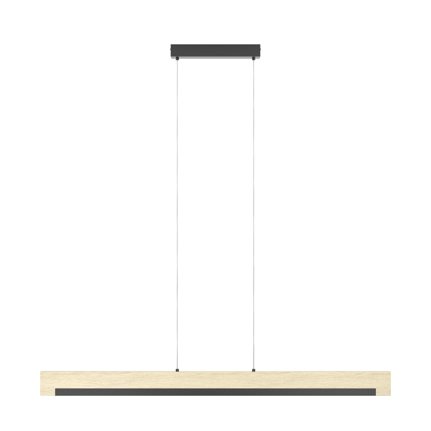 Eglo - LED pendel dæmpbar LED/25,5W/230V 3000K sort/beige