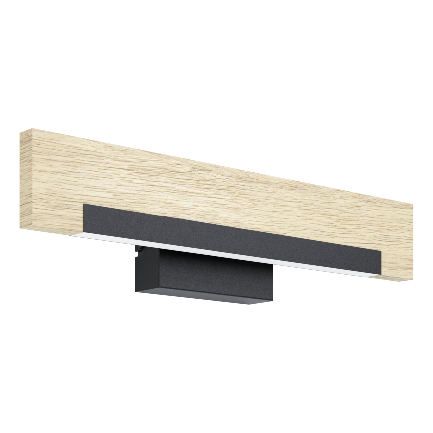 Eglo - LED vægspot dæmpbar LED/9,6W/230V 3000K sort/beige