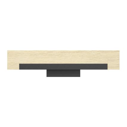 Eglo - LED vægspot dæmpbar LED/9,6W/230V 3000K sort/beige