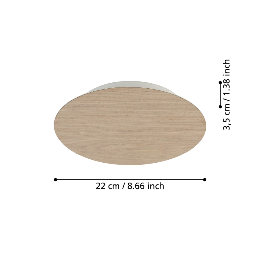 Eglo - LED væglampe LED/9,2W/230V 3000K beige