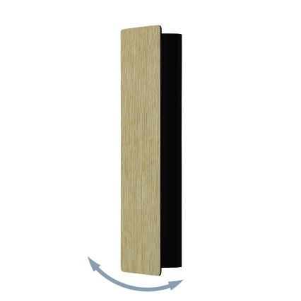 Eglo - LED væglampe LED/12W/230V 3000K brun