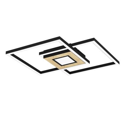 Eglo - Dæmpbar LED-loftlampe 2xLED/17W/230V + LED/4,2W 2700-6500K + fjernbetjening