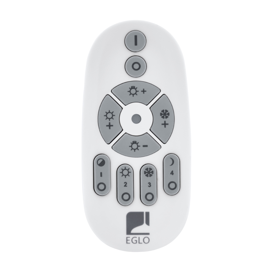 Eglo - Dæmpbar LED-loftlampe 2xLED/17W/230V + LED/4,2W 2700-6500K + fjernbetjening