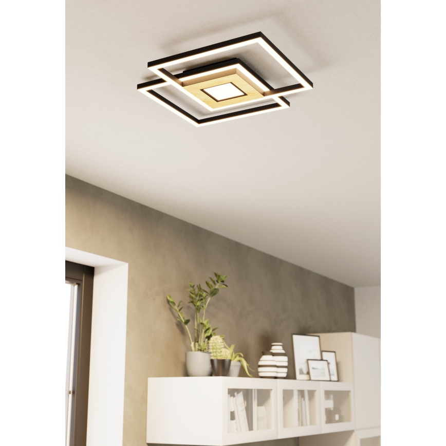 Eglo - LED loftlampe dæmpbar 2xLED/17W/230V +1xLED/4,2W 2700-6500K + fjernbetjening