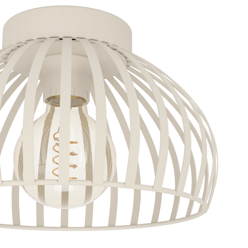 Eglo - Loftlampe 1xE27/40W/230V diameter 28 cm cremefarvet