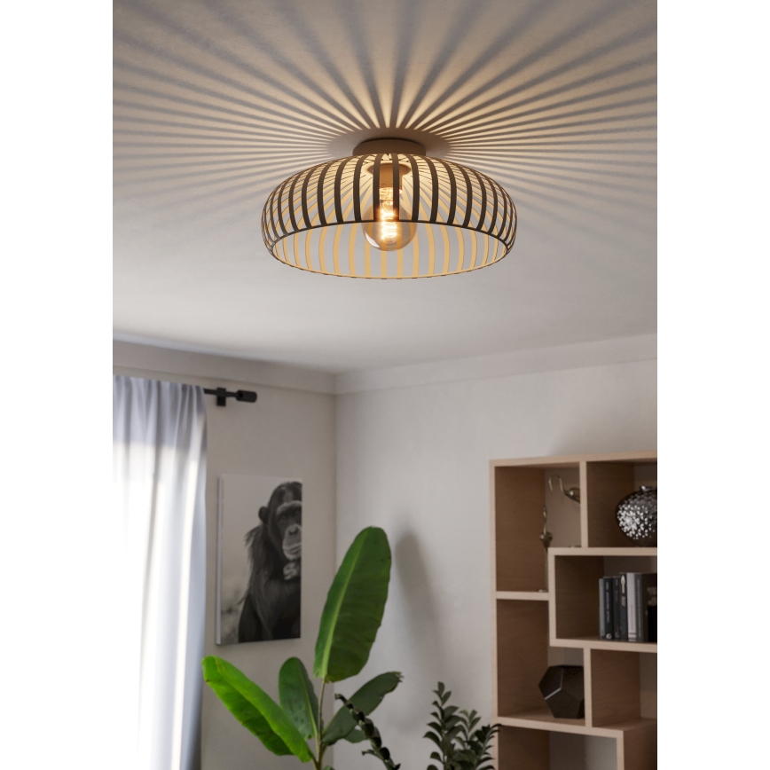 Eglo - Loftlampe 1xE27/40W/230V diameter 43 cm cremefarvet