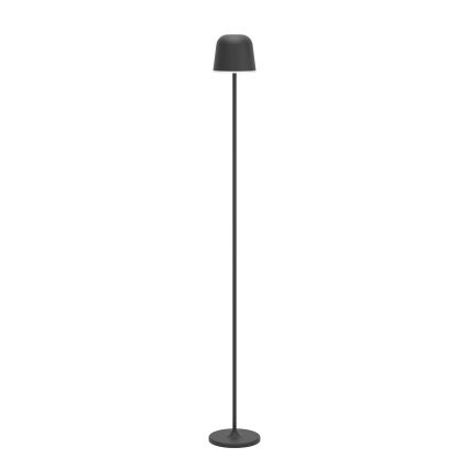 Eglo - Udendørs LED gulvlampe dæmpbar og genopladelig LED/4,3W/5V 2400/3000/4000K IP54 sort