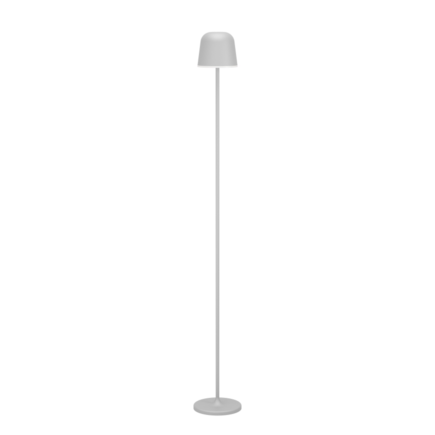 Eglo - Udendørs LED gulvlampe dæmpbar og genopladelig LED/4,3W/5V 2400/3000/4000K IP54 grå