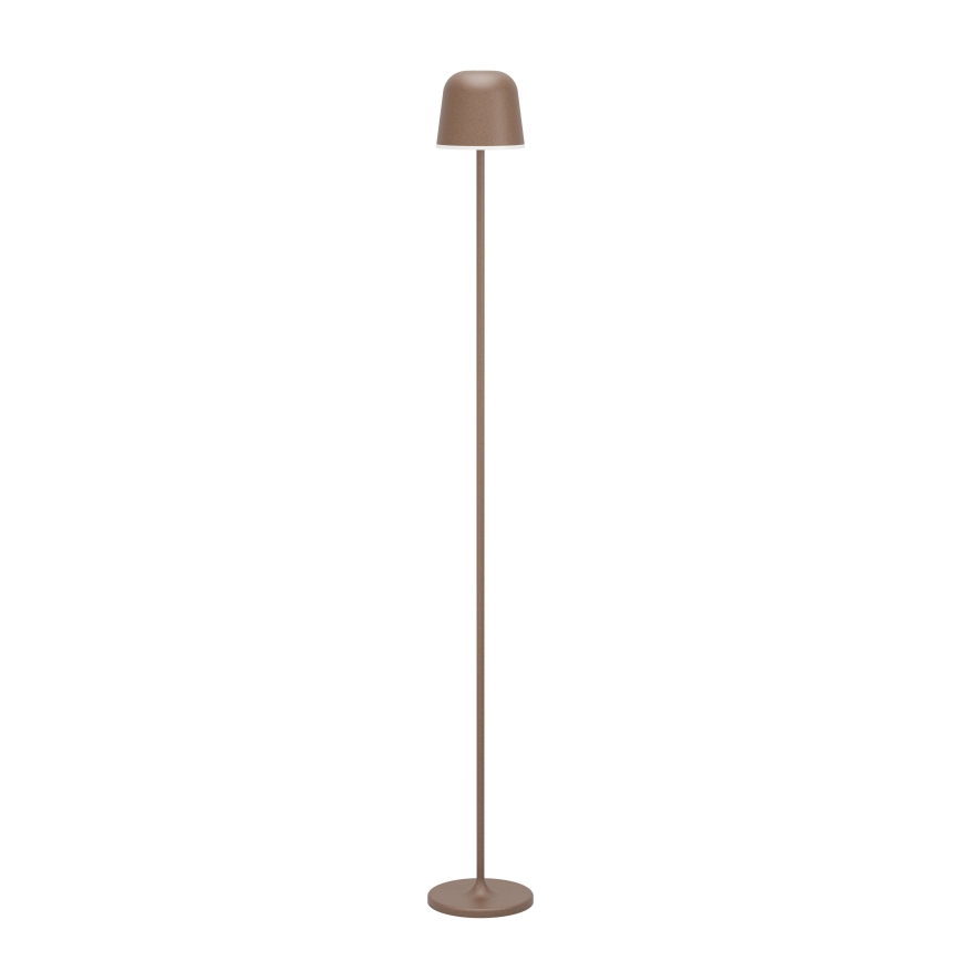 Eglo - Udendørs LED gulvlampe dæmpbar og genopladelig LED/4,3W/230V 2400/3000/4000K IP54 brun