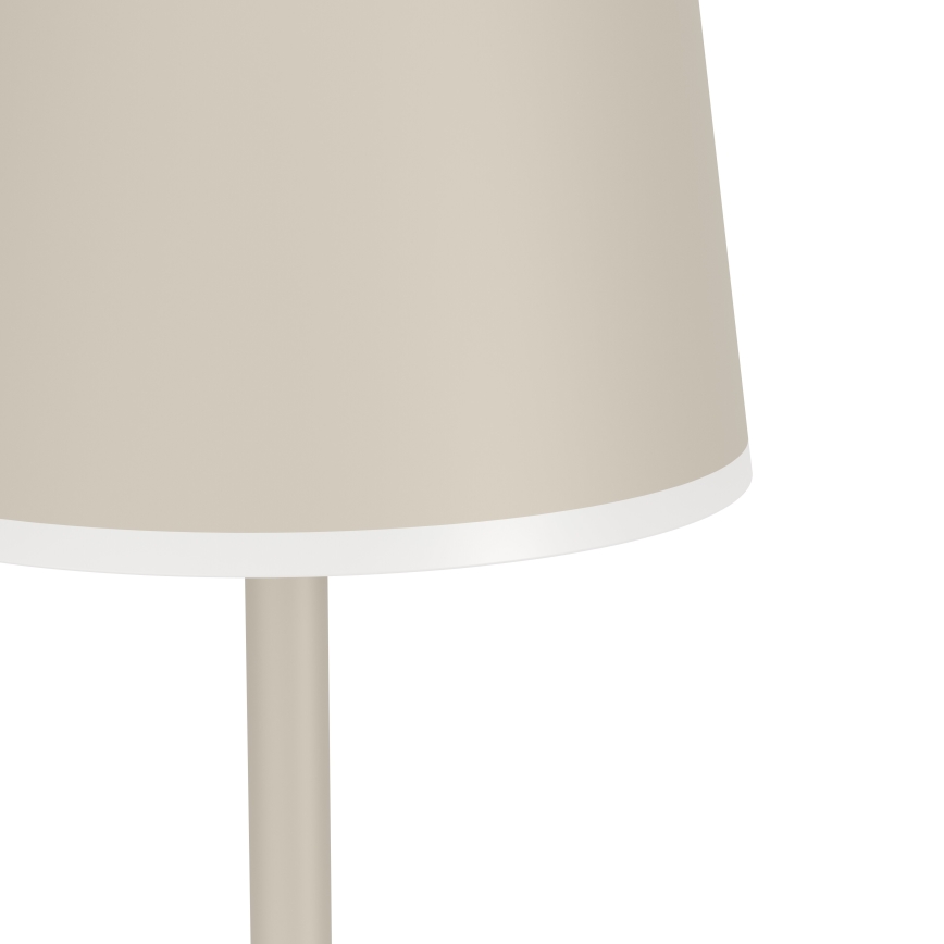 Eglo - Udendørs LED lampe dæmpbar og genopladelig LED/4,3W/5V 2400/3000/4000K IP54 cremefarvet