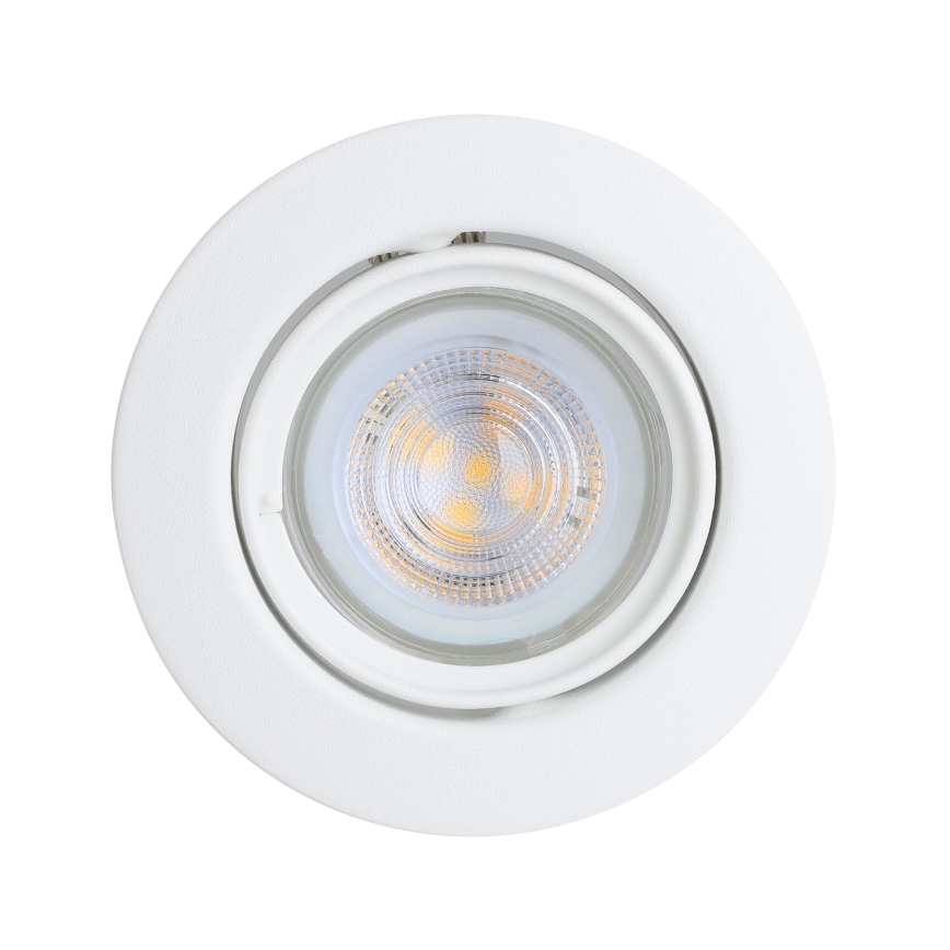 Eglo - SÆT 3x LED indbygningslampe 1xGU10/4W/230V hvid