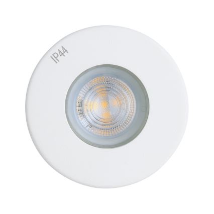 Eglo - SÆT 3xLED Indbygningslampe til badeværelse 1xGU10/4W/230V IP44 hvid