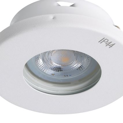 Eglo - SÆT 3xLED Indbygningslampe til badeværelse 1xGU10/4W/230V IP44 hvid