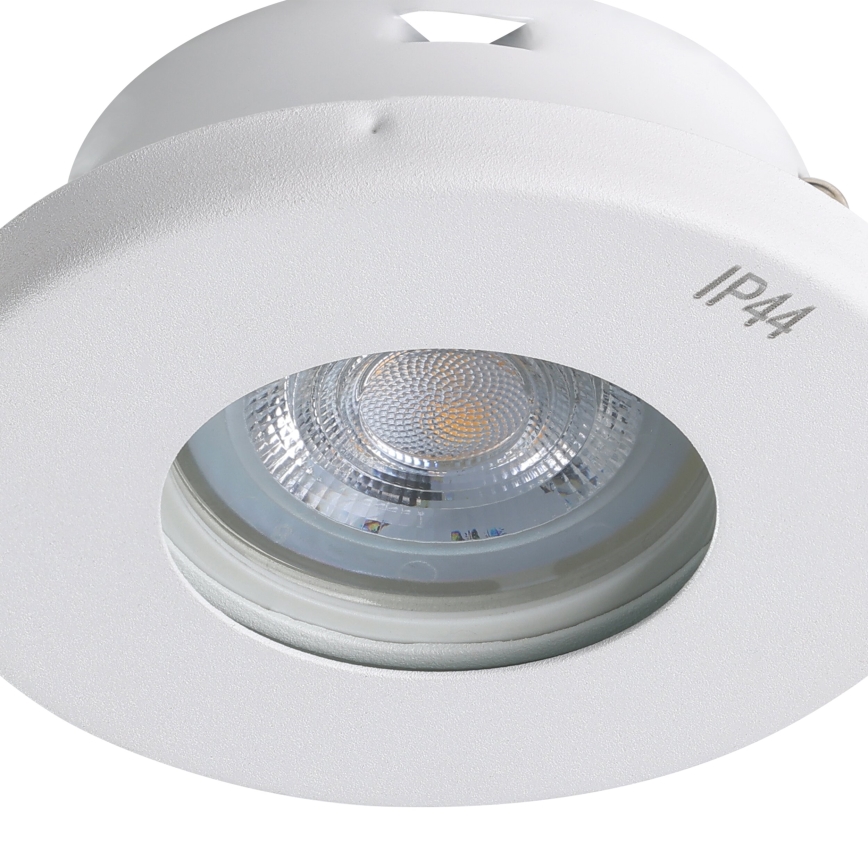 Eglo - SÆT 3xLED Indbygningslampe til badeværelse 1xGU10/4W/230V IP44 hvid