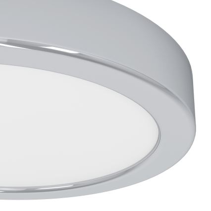 Eglo - LED loftlampe til badeværelse LED/7,5W/230V 2700/4000/6500K Ø 16,6 cm IP44 blank krom