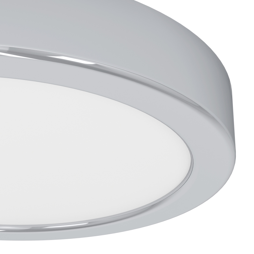 Eglo - LED loftlampe til badeværelse LED/7,5W/230V 2700/4000/6500K Ø 16,6 cm IP44 blank krom