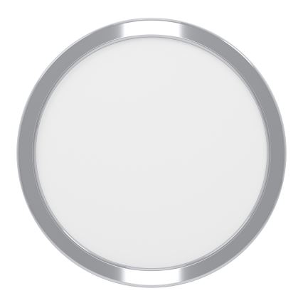 Eglo - LED loftlampe til badeværelse LED/11,5W/230V 2700/4000/6500K Ø 21,1 cm IP44 poleret krom