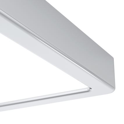 Eglo - LED-loftlampe til badeværelse LED/7W/230V 2700/4000/6500K 15x15 cm IP44 blank krom