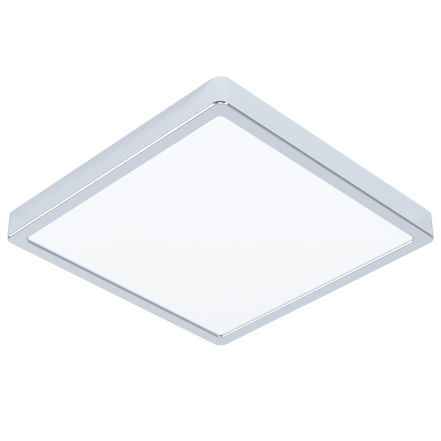 Eglo - LED loftlampe til badeværelse LED/13W/230V 2700/4000/6500K 29x29 cm IP44 blank krom