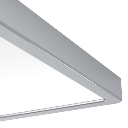 Eglo - LED loftlampe til badeværelse LED/13W/230V 2700/4000/6500K 29x29 cm IP44 blank krom