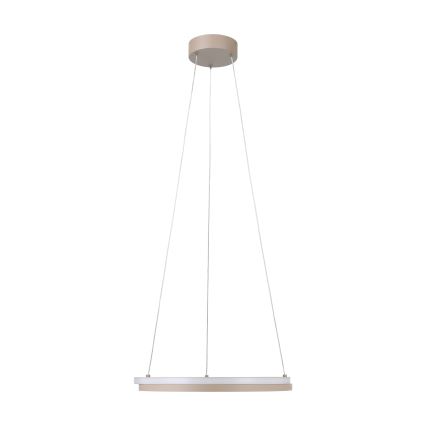 Eglo - LED dæmpbar pendel på stålwire 2xLED/20W/230V 2700-6500K Ø 48 cm beige + fjernbetjening