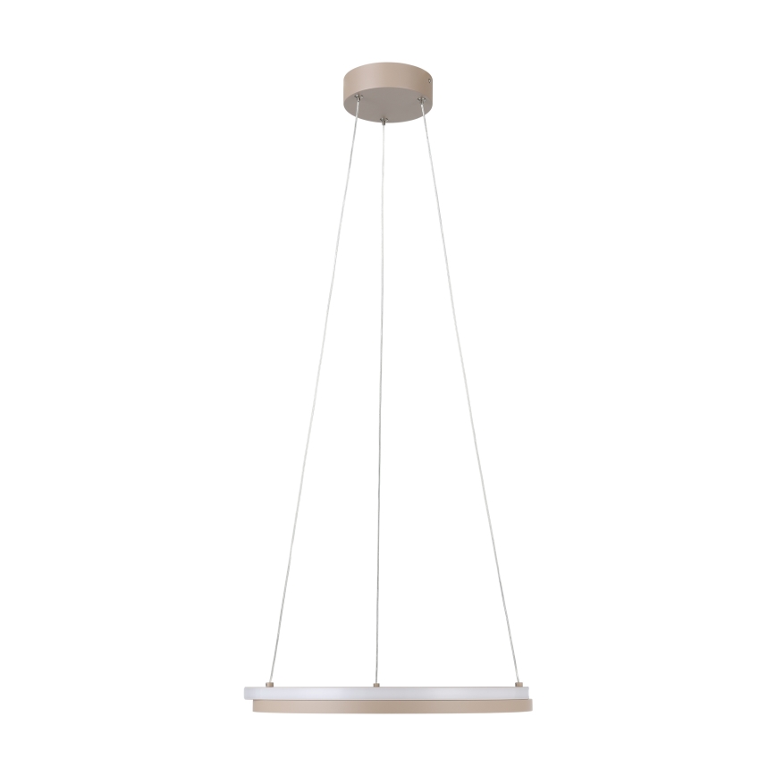 Eglo - LED dæmpbar pendel på stålwire 2xLED/20W/230V 2700-6500K Ø 48 cm beige + fjernbetjening