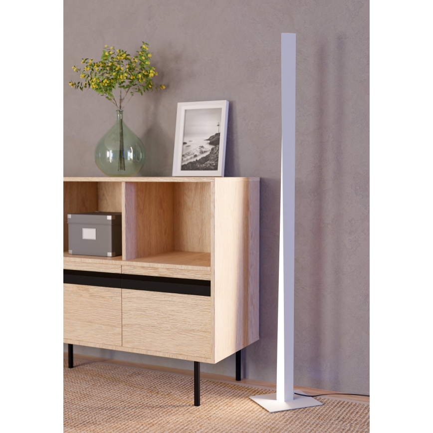 Eglo - LED RGBW dæmpbar gulvlampe LED/10,5W/230V + LED/15,2W grå