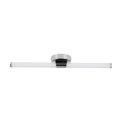 Eglo - LED-spejlbelysning til badeværelset LED/11W/230V 3000/4000/6500K 60 cm IP44 blank krom