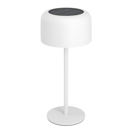 Eglo - LED solcelledrevet opladelig berøringsbetjent bordlampe LED/2,8W/3,7V 1800 mAh IP44 hvid