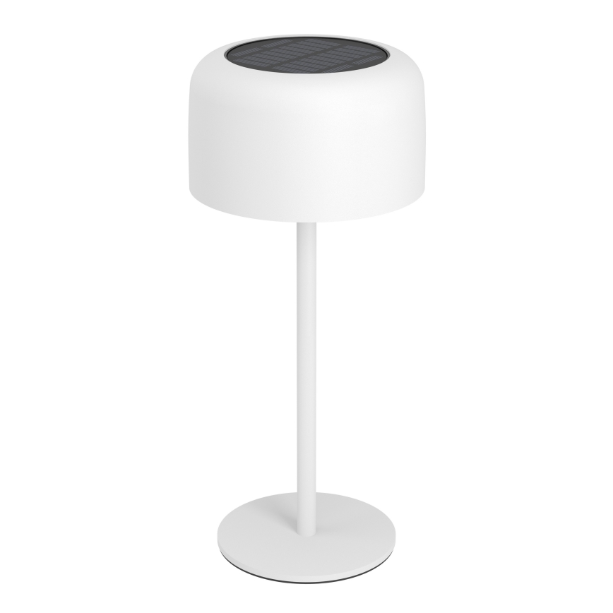 Eglo - LED solcelledrevet opladelig berøringsbetjent bordlampe LED/2,8W/3,7V 1800 mAh IP44 hvid