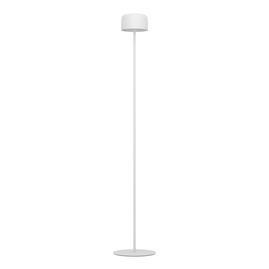 Eglo - LED solcelledrevet genopladelig, berøringsbetjent gulvlampe LED/2,8W/3,7V 1800 mAh IP44 hvid