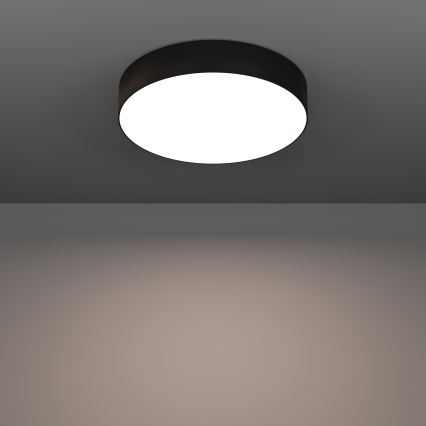 Eglo - LED RGBW Dæmpbar loftlampe LED/15W/230V 2700-6500K Ø 39 cm sort