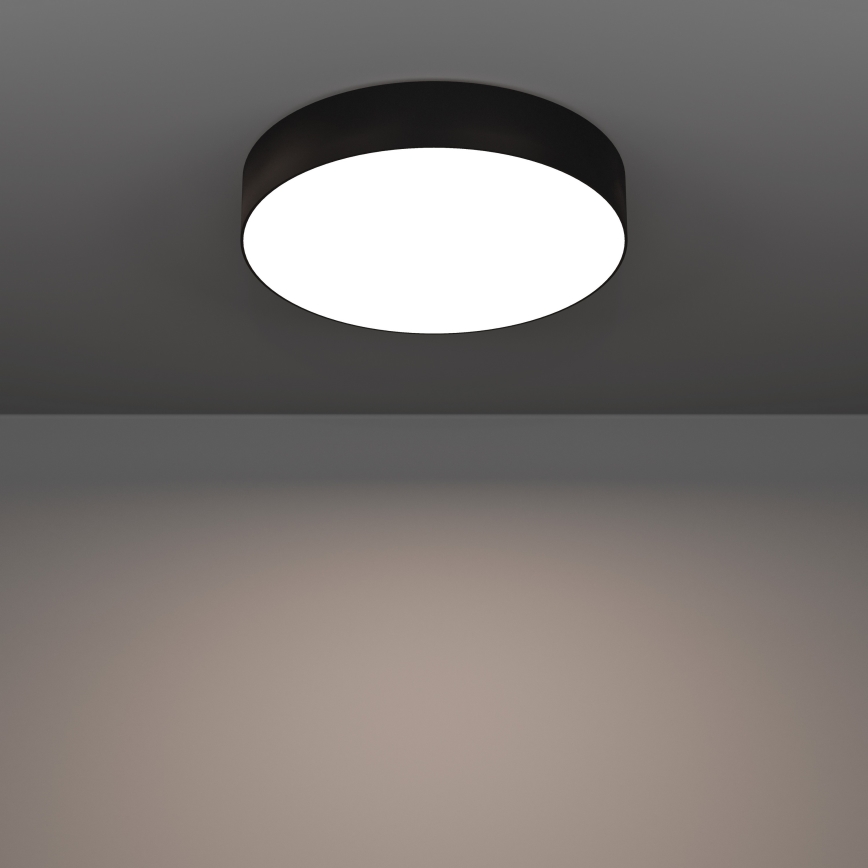 Eglo - LED RGBW Dæmpbar loftlampe LED/15W/230V 2700-6500K Ø 39 cm sort