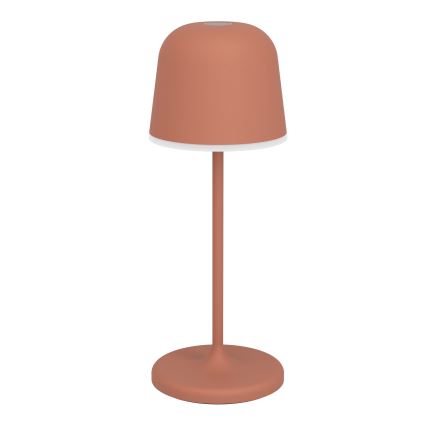 Eglo - Dæmpbar, genopladelig berøringsbetjent udendørs bordlampe LED/1,8W/5V 2500/3000/4000K 2500 mAh IP54 orange
