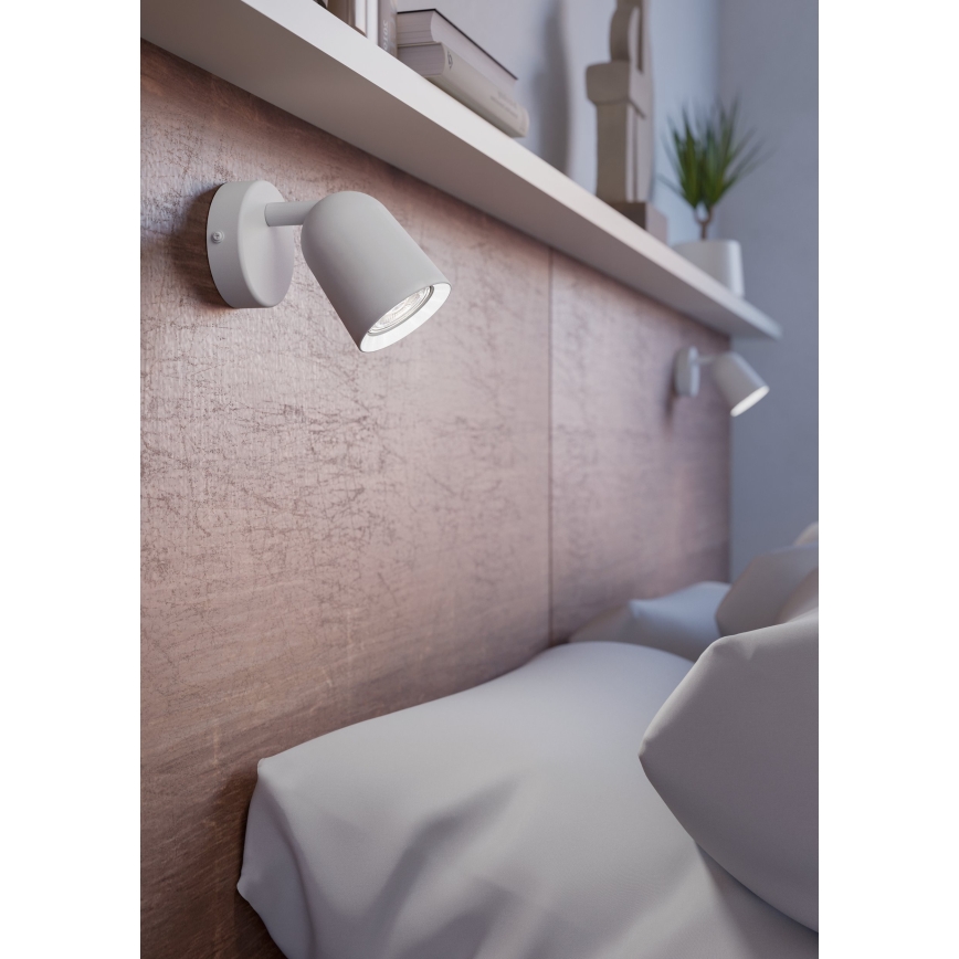 Eglo - Vægspot 1xGU10/5W/230V hvid